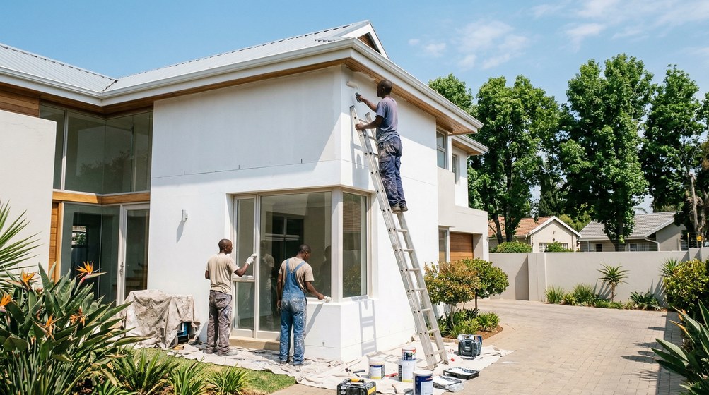 Professional painters working in Malmesbury, Cape Town Swartland