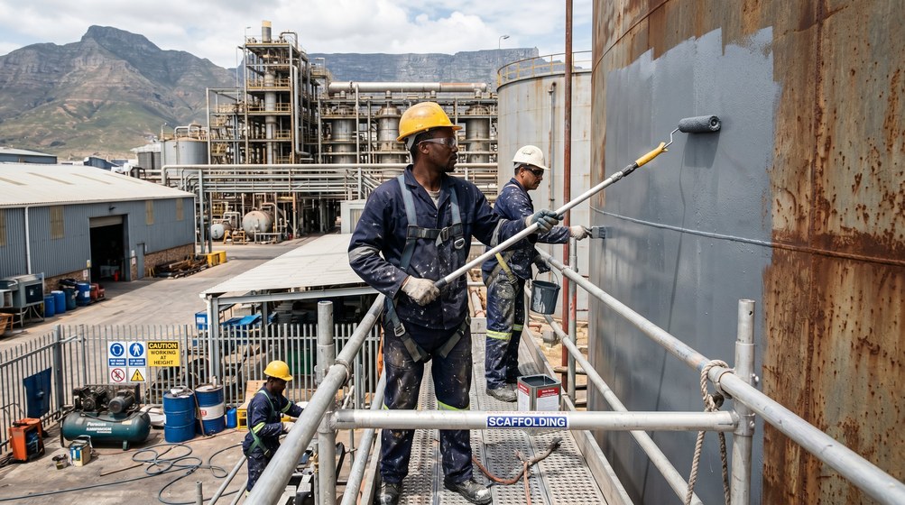 Professional factory painting contractors in Malmesbury - industrial coating specialists